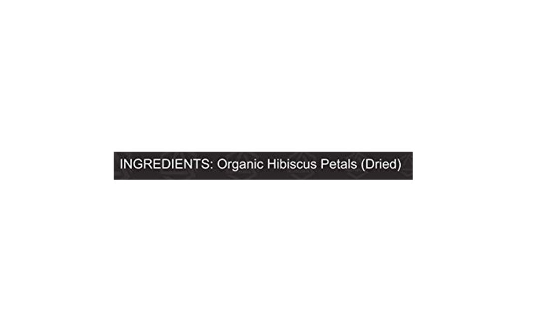 Elixings Organic Hibiscus Petals Hibiscus Rosa Sinensis Loose Leaf Cut   Box  340 grams